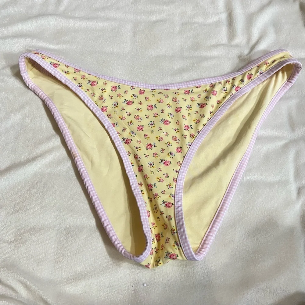 Frankies Bikinis vibrant yellow
